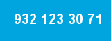 932 123 30 71 932 123 30 71